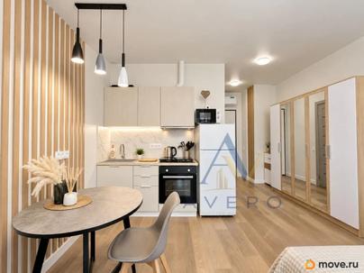 1-комн. апартаменты, 23.5 м&sup2;