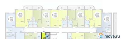 1-комн. квартира, 29.47 м&sup2;