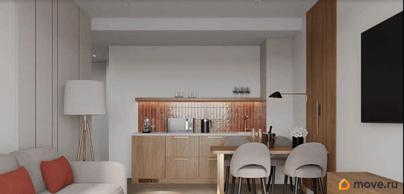 2-комн. апартаменты, 55.3 м&sup2;