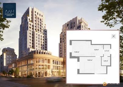 1-комн. квартира, 41.92 м&sup2;