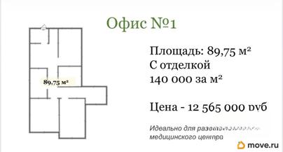 свободного назначения, 89.75 м&sup2;