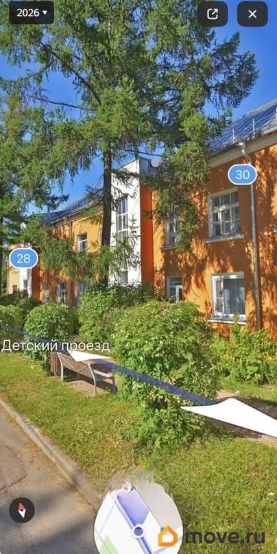 3-комн. квартира, 61 м&sup2;