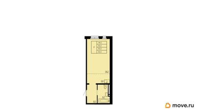 студия, 32.2 м&sup2;